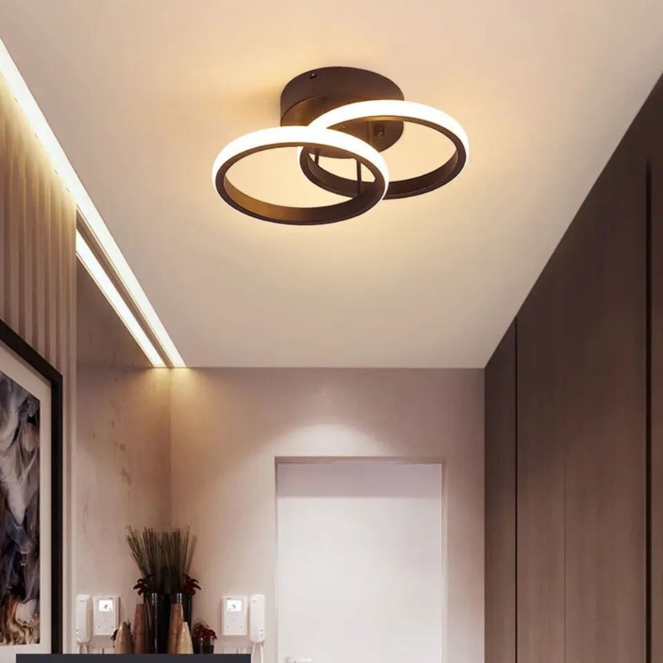 Luminária de Teto Plafon Sobrepor em Led Apollo para Quarto Sala - Decors