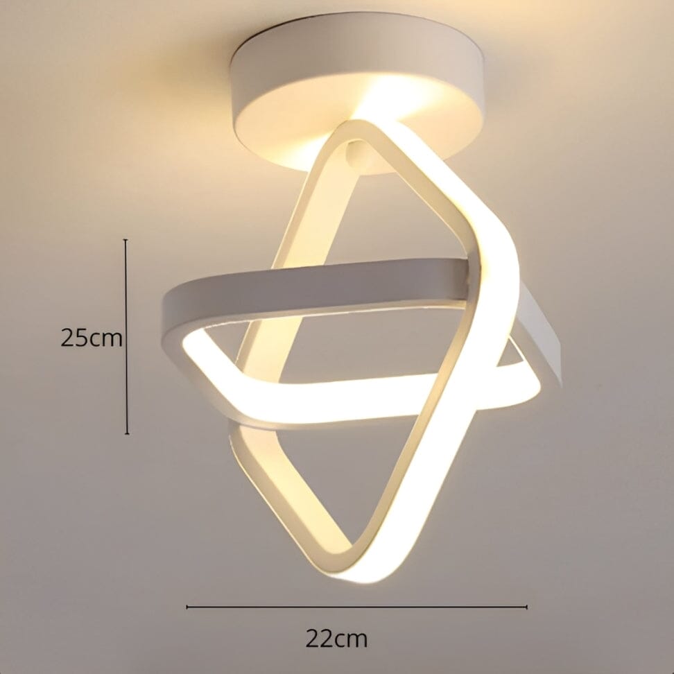 Luminária de Teto Plafon Sobrepor Figg para Quarto Sala - Decors