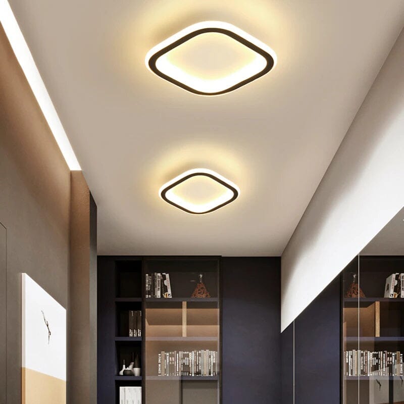 Luminária de Teto Plafon Sobrepor Solari LED Interno e Externo para Quarto Sala - Decors