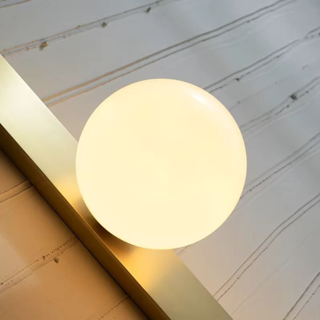 Luminária Luxuosa Arandela de Parede Esfera Clean em Led