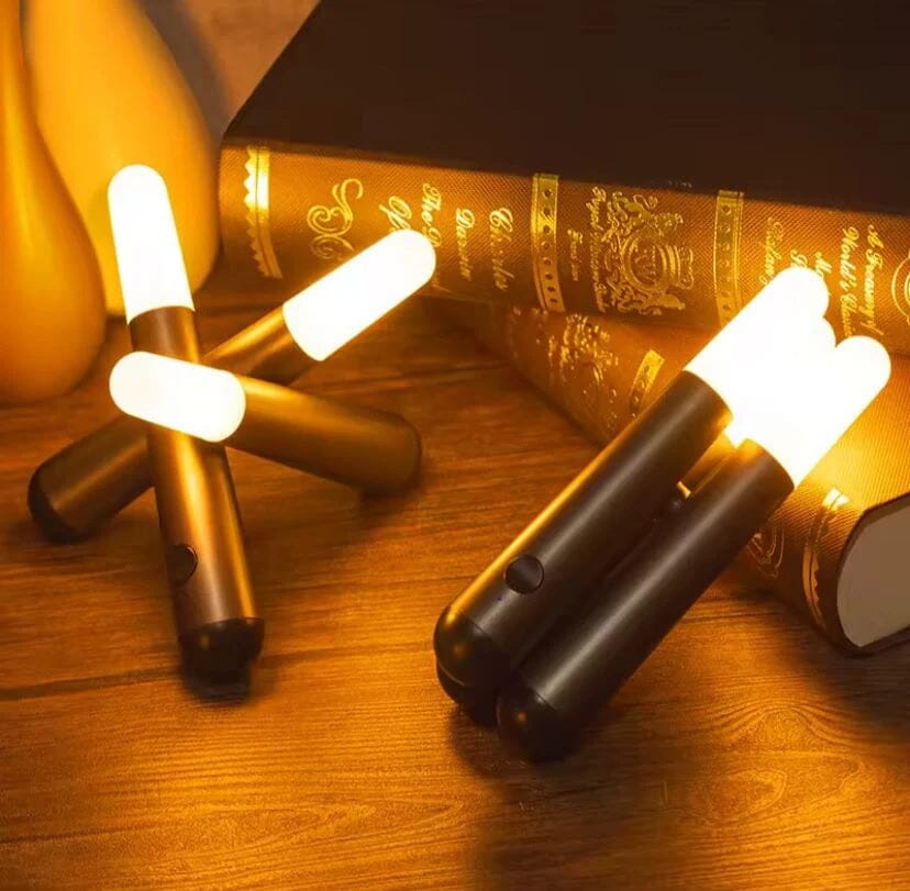Luminária Móvel Touch de Mesa Articualda Flame USB