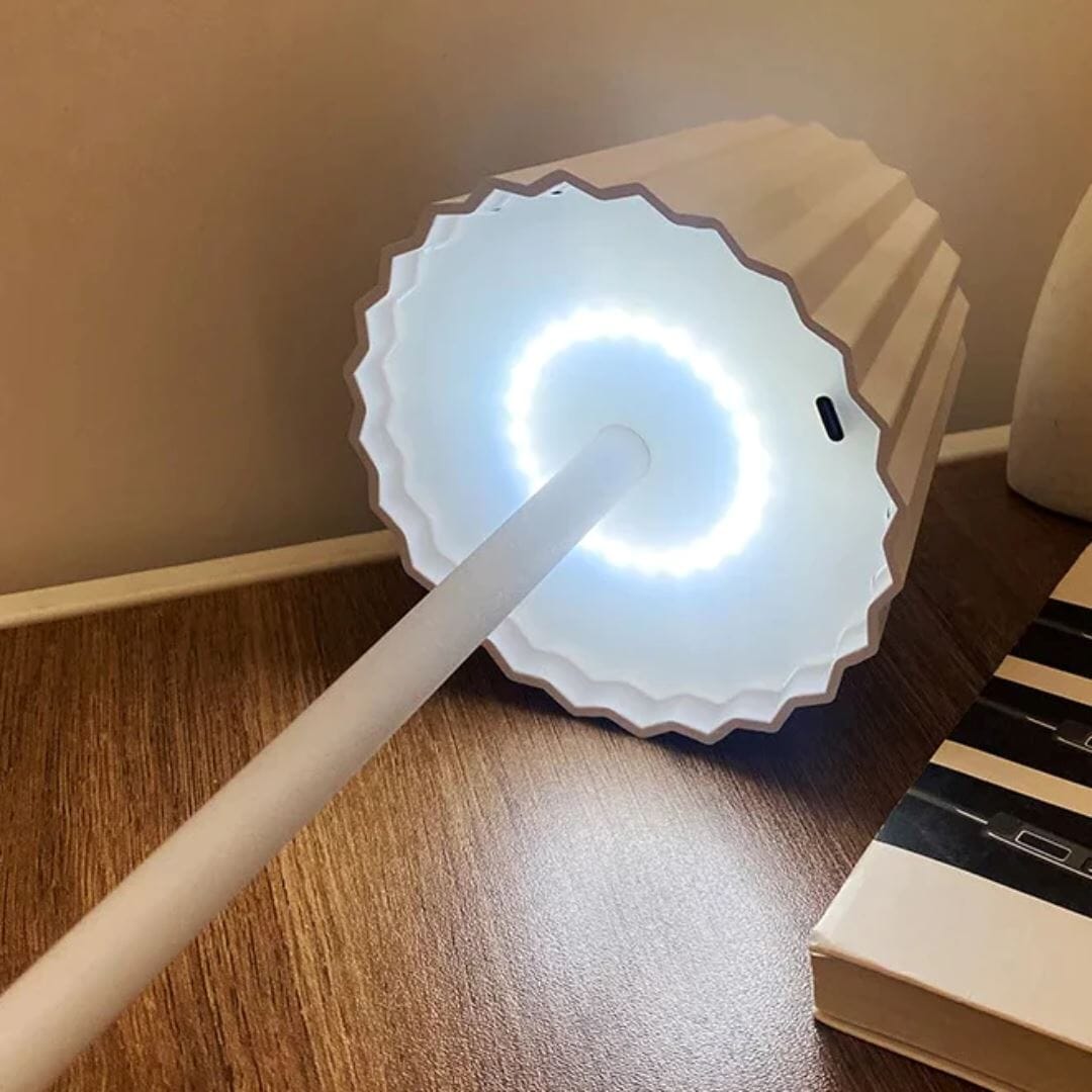 Luminária Móvel Touch de Mesa Aurora - Candeeiro e Abajur Earth 38cm