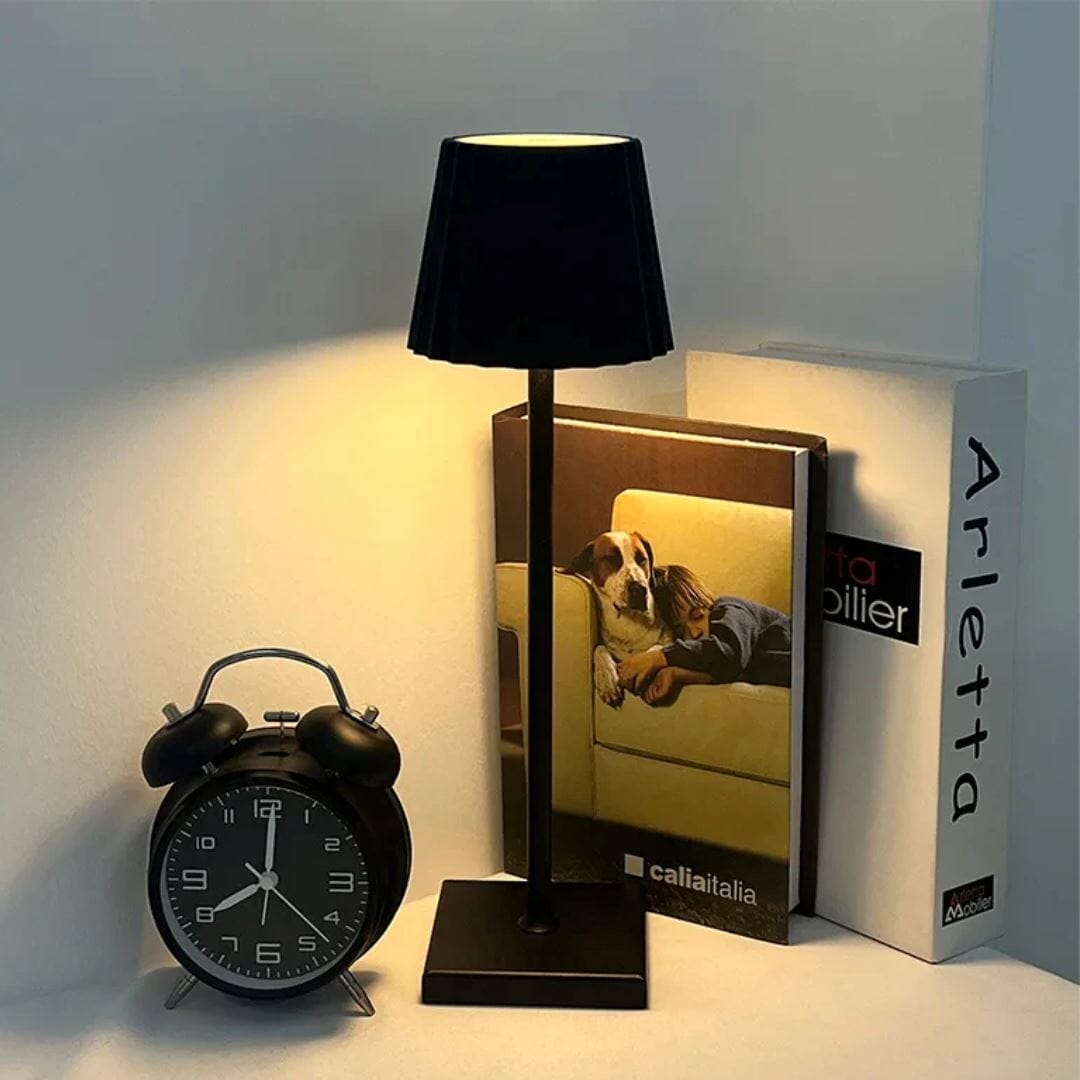 Luminária Móvel Touch de Mesa Aurora - Candeeiro e Abajur Earth 38cm