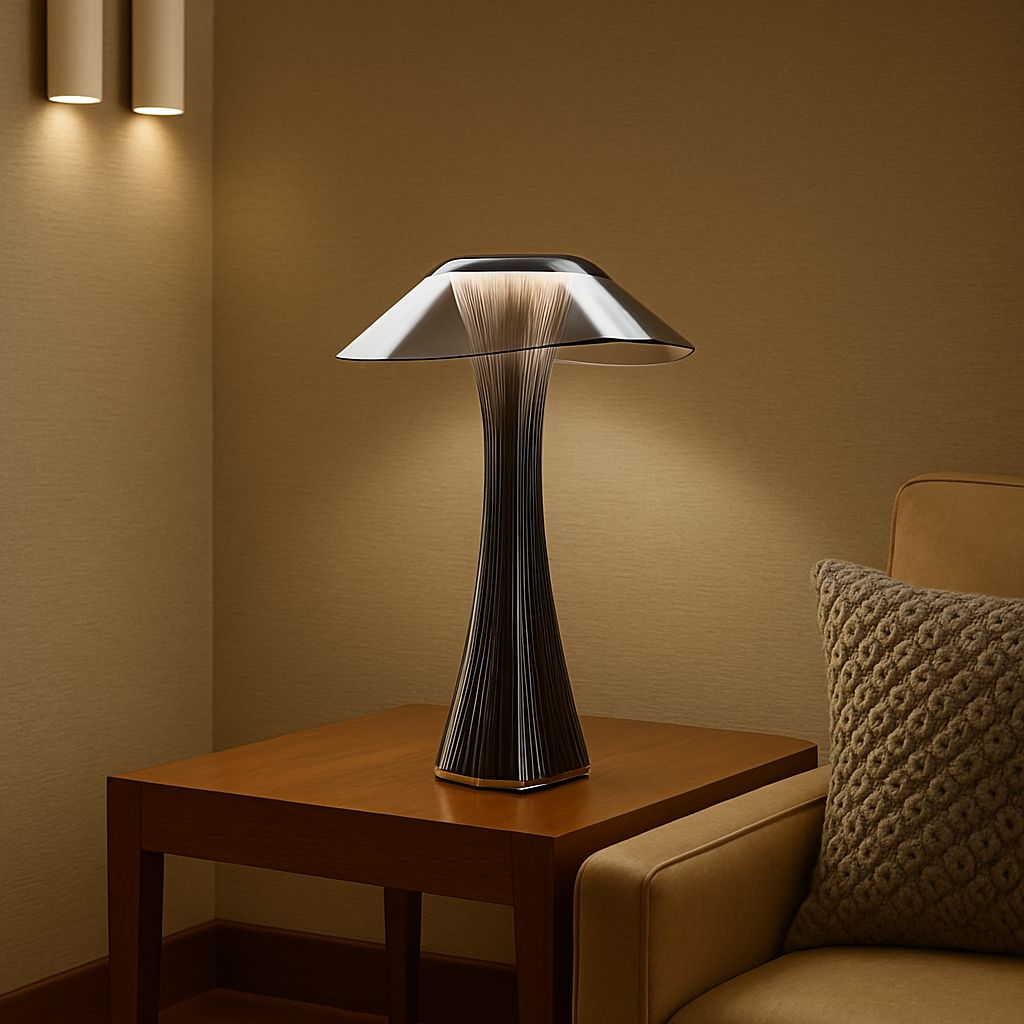 Luminária Móvel Touch de Mesa - Candeeiro e Abajur Desk Light - Decors