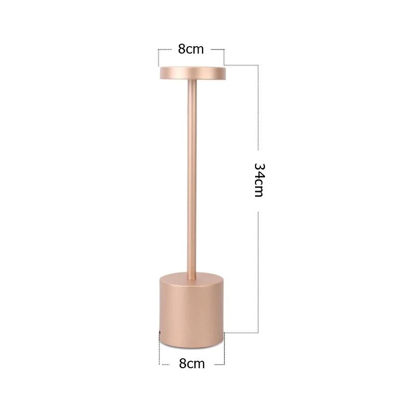 Luminária Móvel Touch de Mesa - Candeeiro e Abajur Earth - Decors