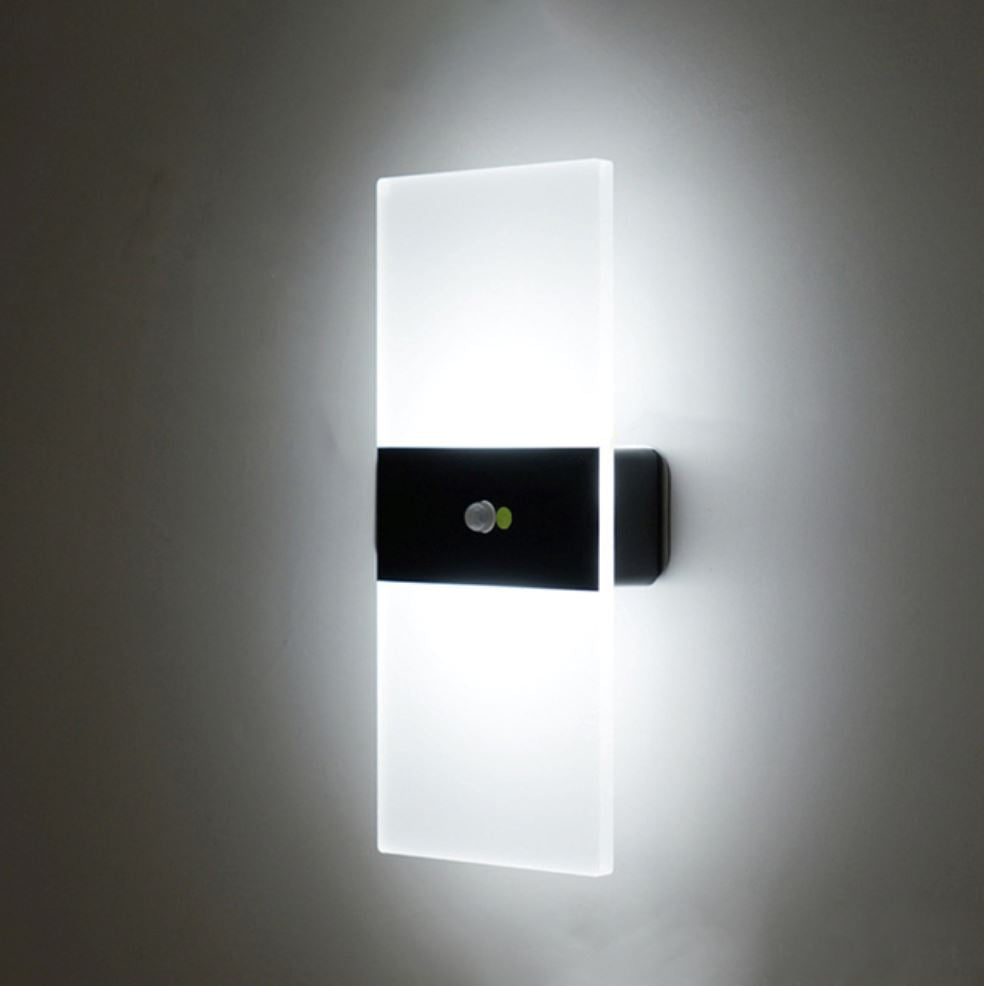 Luminária Arandela Touch com Sensor de Movimento