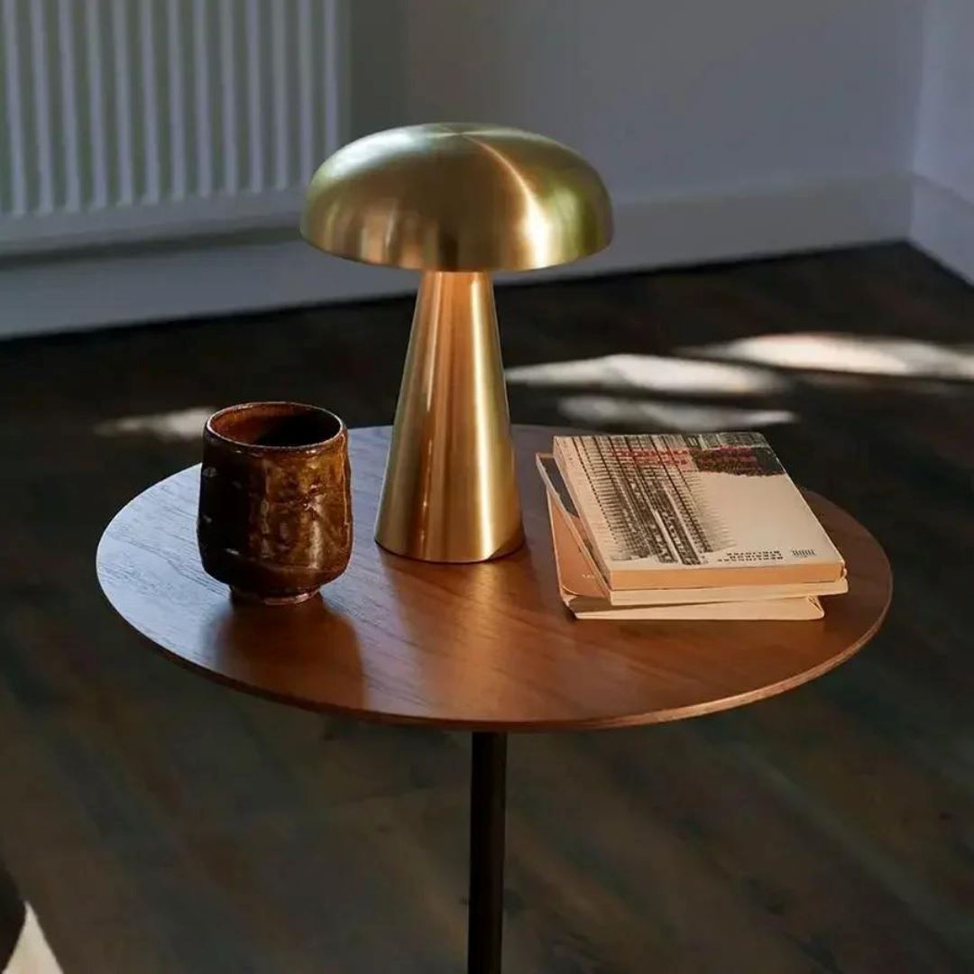 Luminária Touch de Mesa - Candeeiro e Abajur Mushroom - Decors