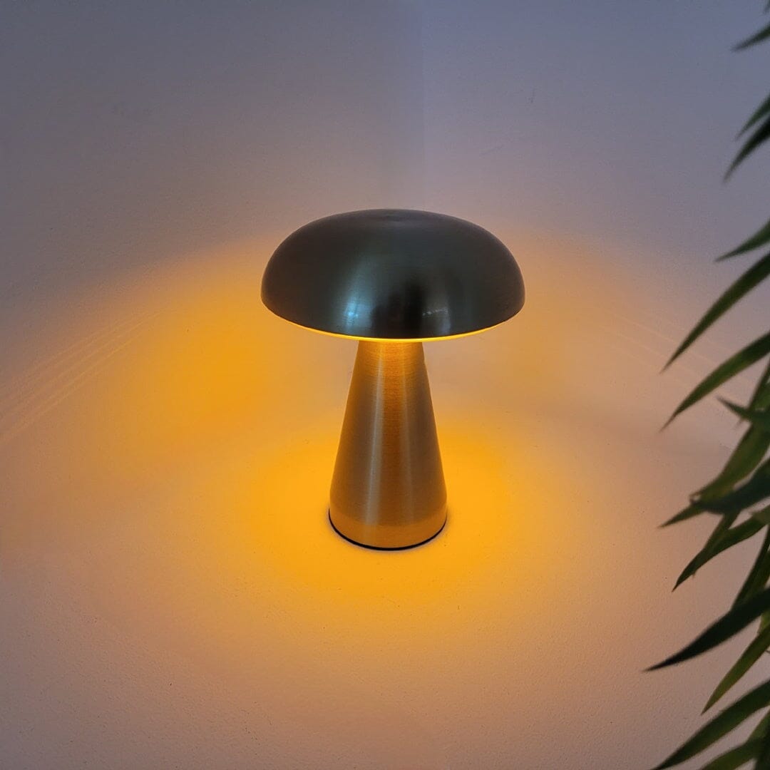 Luminária Touch de Mesa - Candeeiro e Abajur Mushroom - Decors