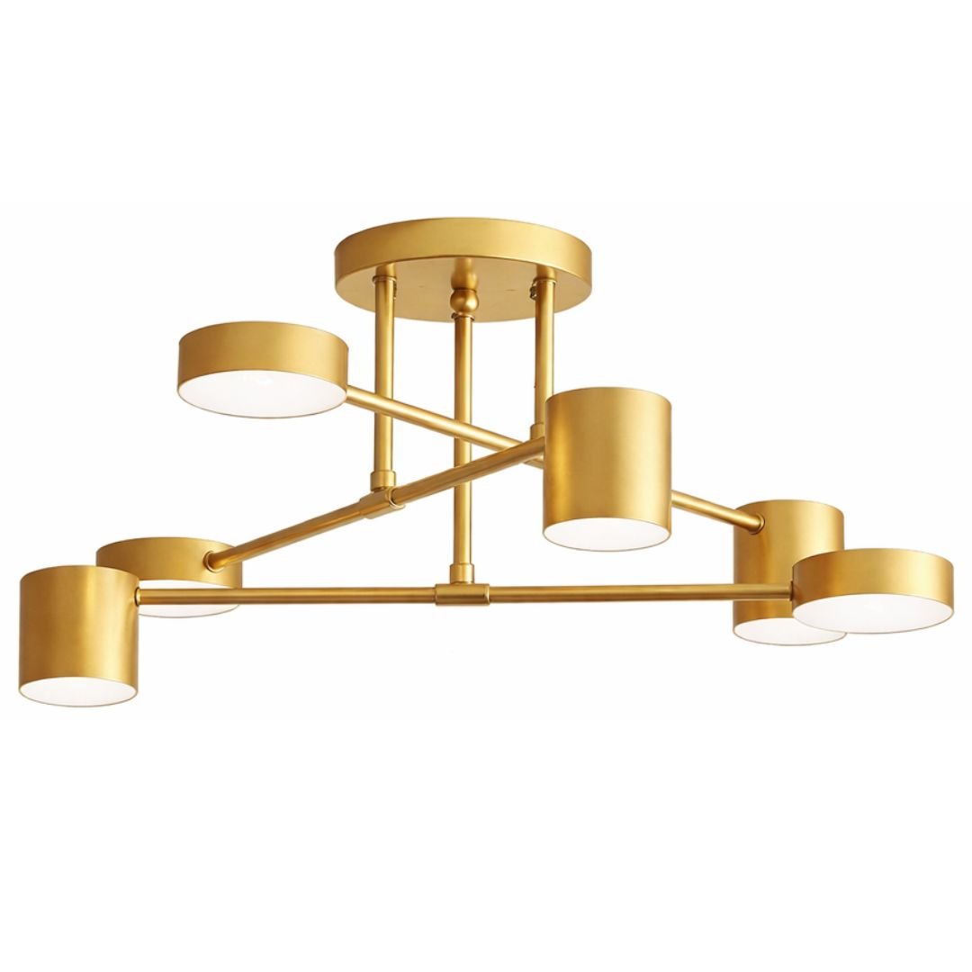 Lustre Luminária de Teto Sputnik Próton (06 lâmpadas) - Decors
