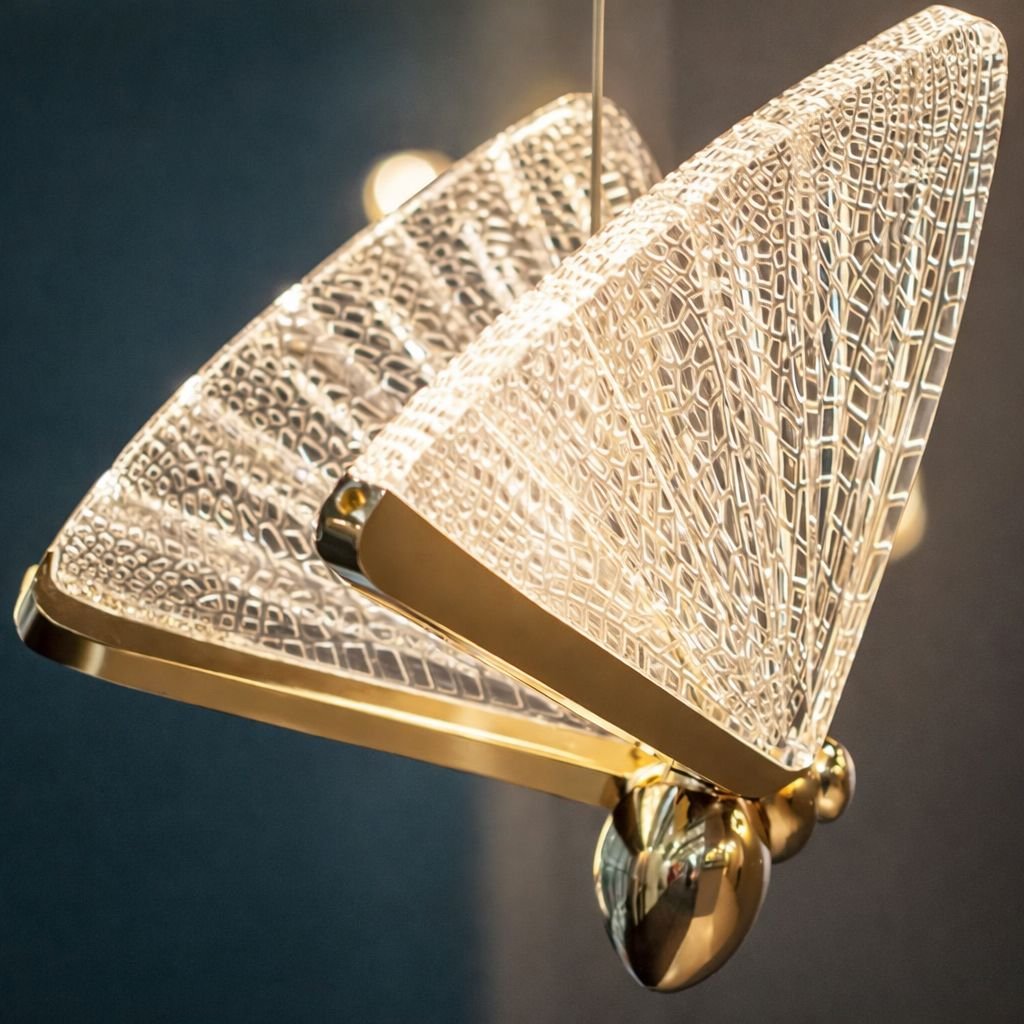 Lustre Pendente de Luxo - Butterfly - Decors