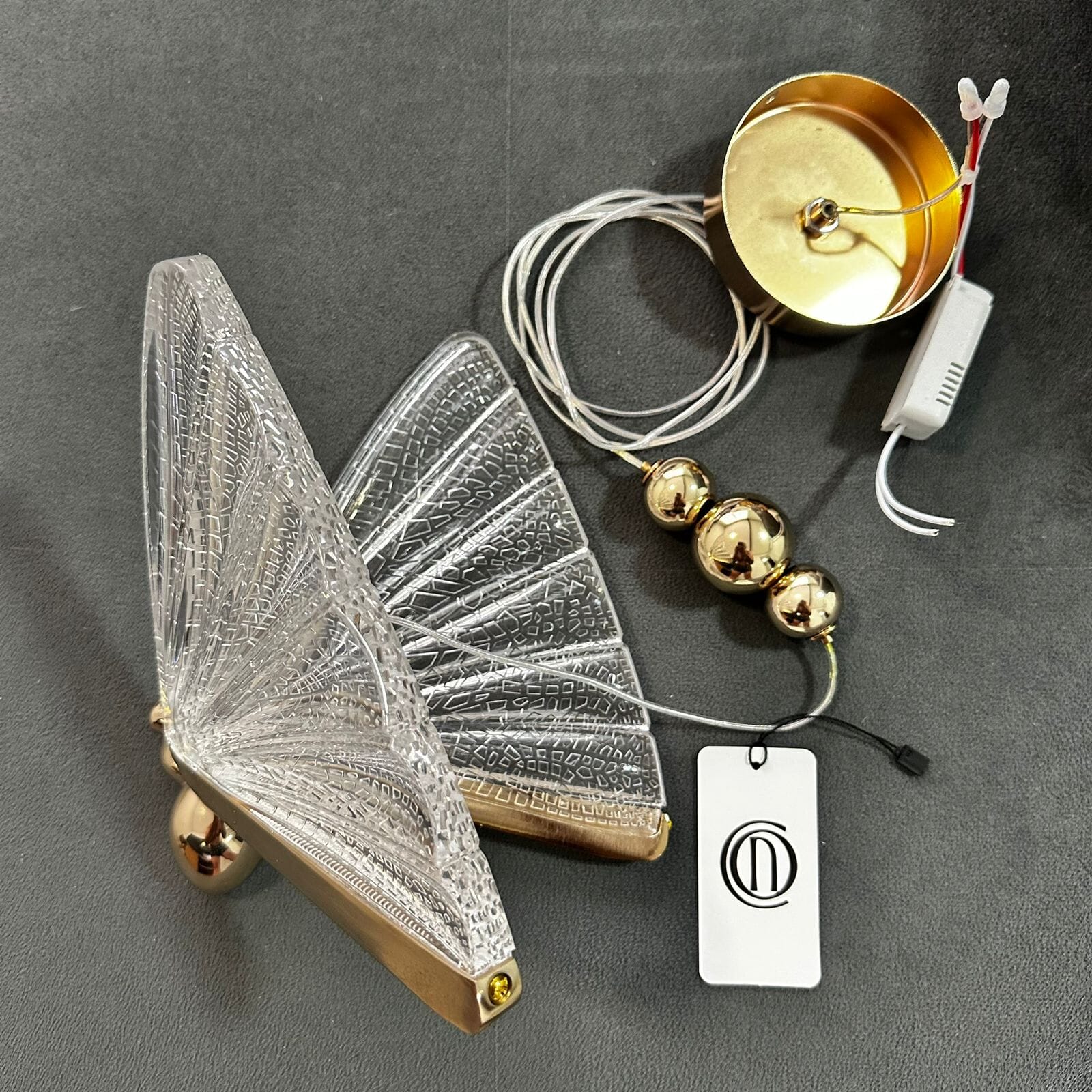 Lustre Pendente de Luxo - Butterfly - Decors