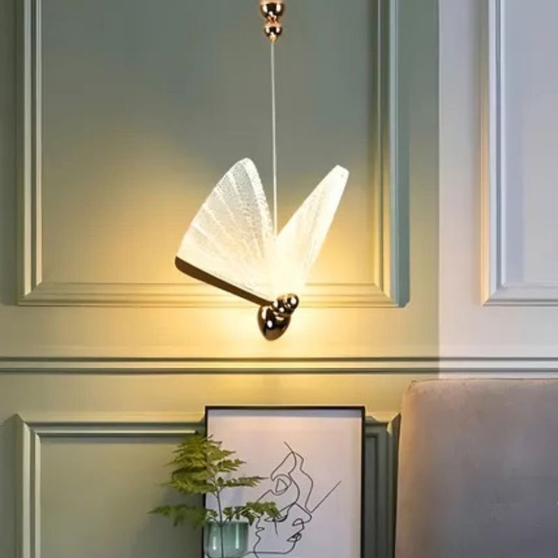 Lustre Pendente de Luxo - Butterfly - Decors