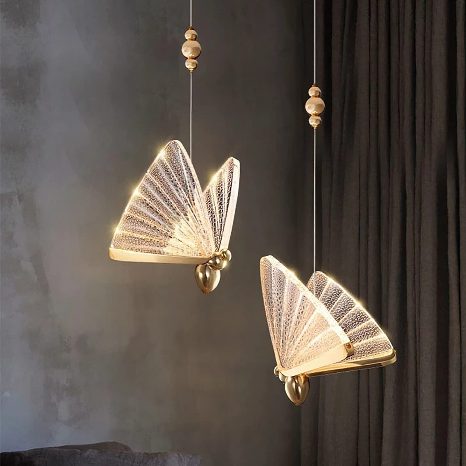 Lustre Pendente de Luxo - Butterfly - Decors