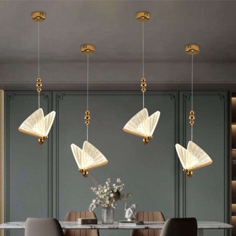 Lustre Pendente de Luxo - Butterfly - Decors