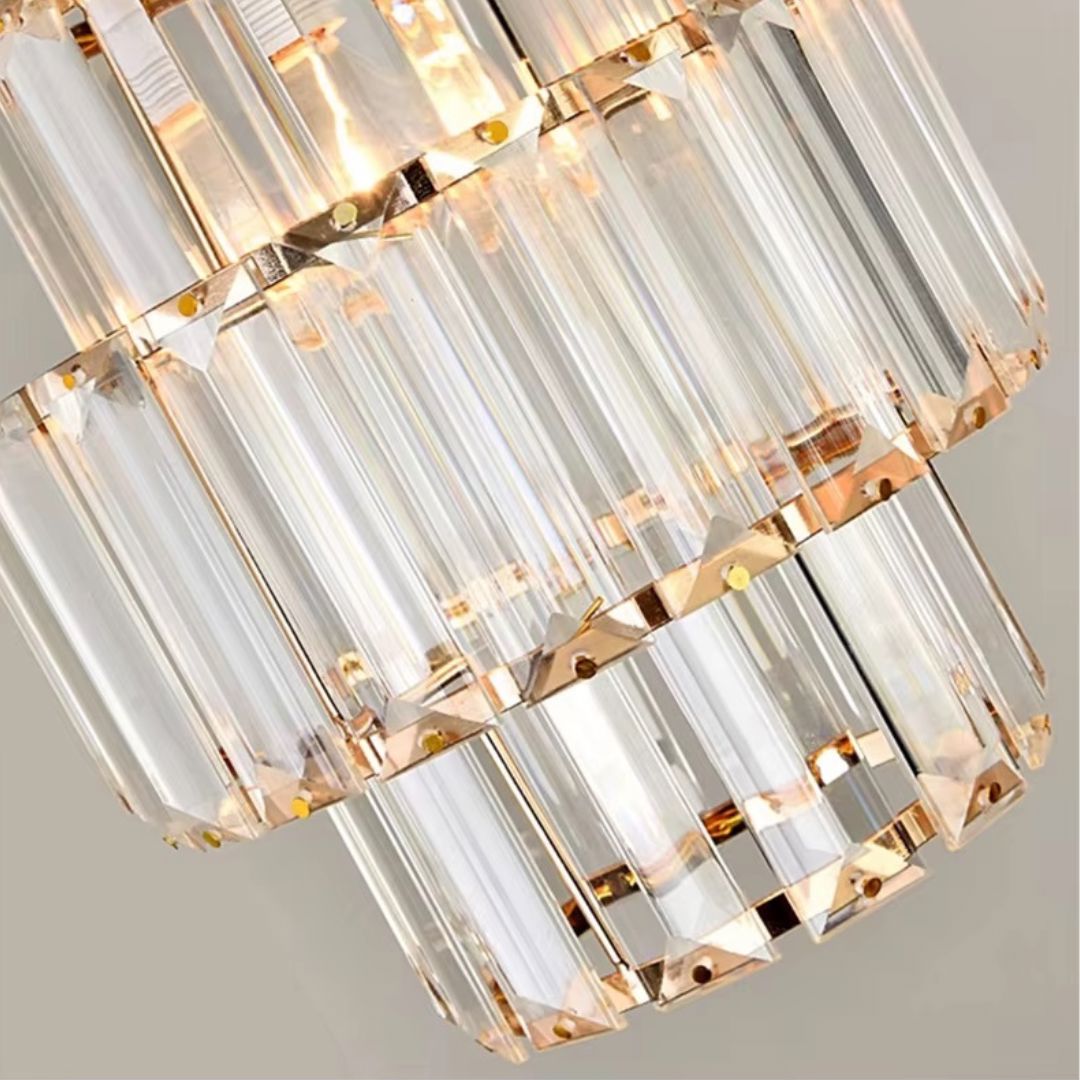 Lustre Pendente de Luxo Cristallo em Crystal K9 - Decors
