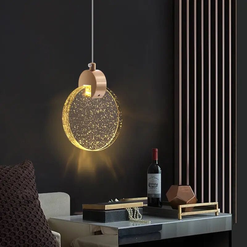 Lustre Pendente de Luxo Crystals Circular - Decors