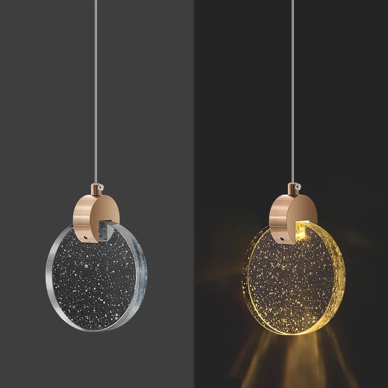 Lustre Pendente de Luxo Crystals Circular - Decors