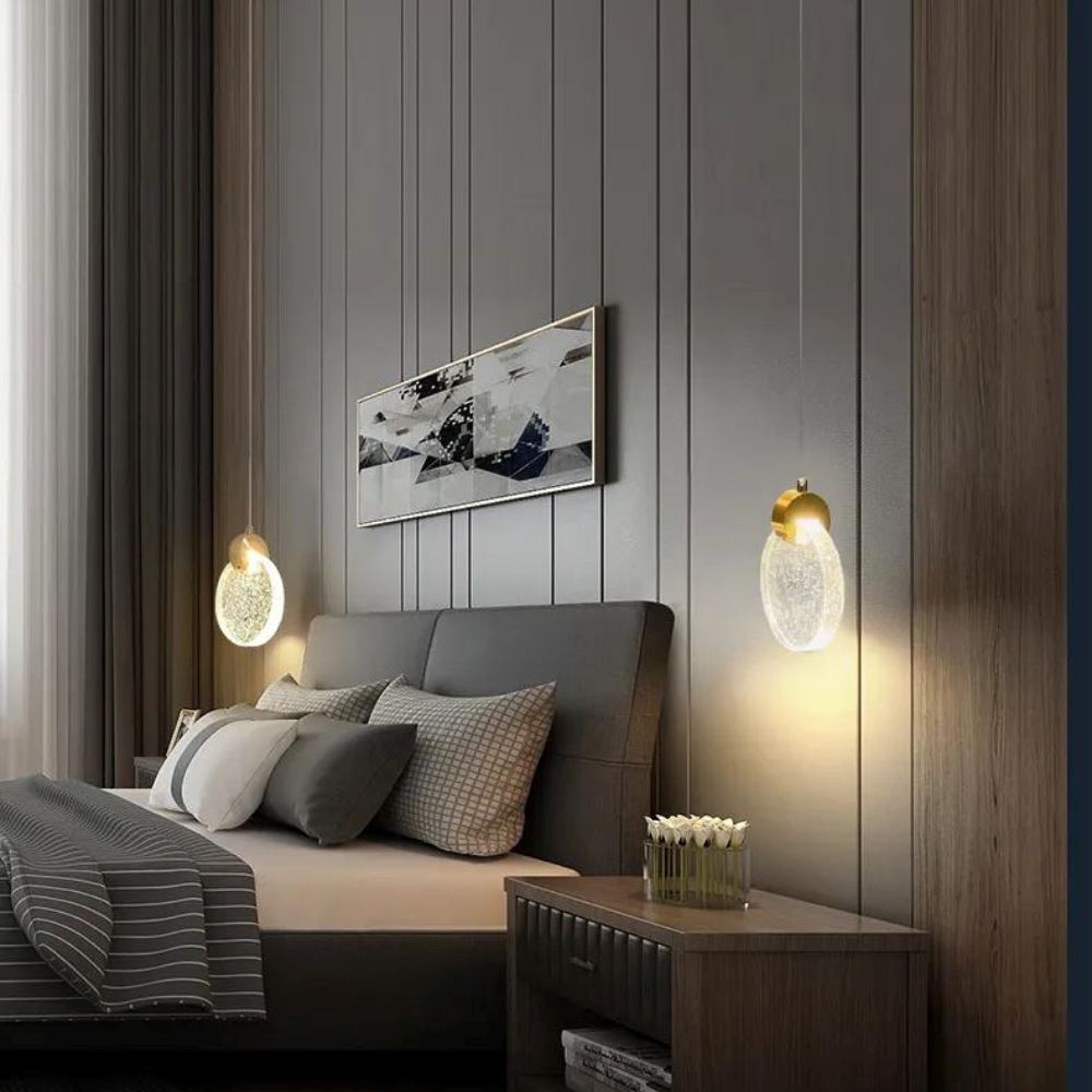 Lustre Pendente de Luxo Crystals Circular - Decors