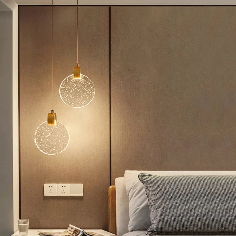 Lustre Pendente de Luxo Crystals Circular - Decors