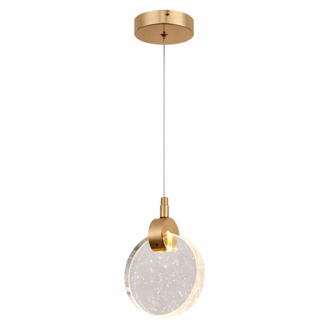 Lustre Pendente de Luxo Crystals Circular - Decors