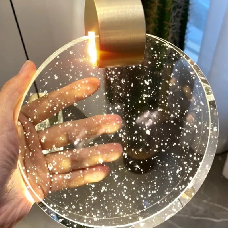 Lustre Pendente de Luxo Crystals Circular - Decors