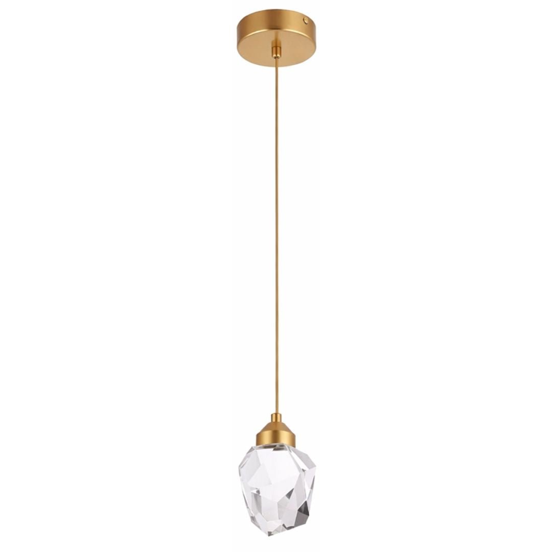 Lustre Pendente de Luxo Diamond para Quarto Sala - Decors