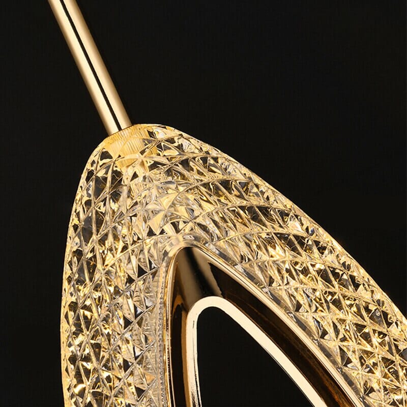Lustre Pendente de Luxo em Gota Cristal - Decors