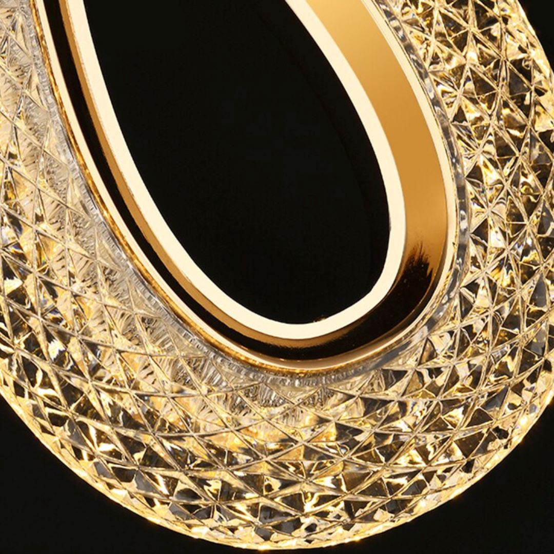 Lustre Pendente de Luxo em Gota Cristal - Decors