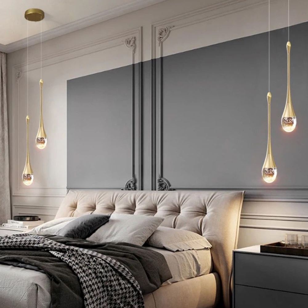 Lustre Pendente de Luxo em Gota Crystals - Decors