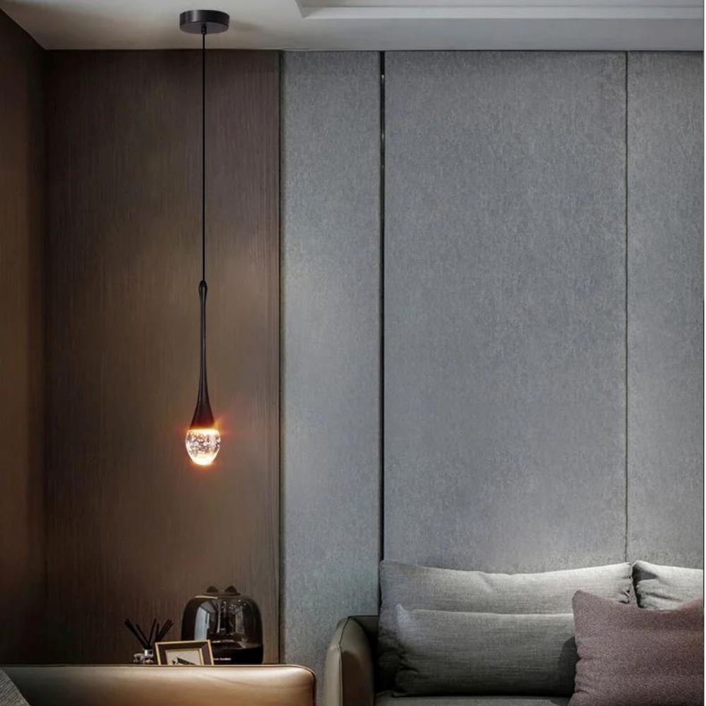 Lustre Pendente de Luxo em Gota Crystals - Decors