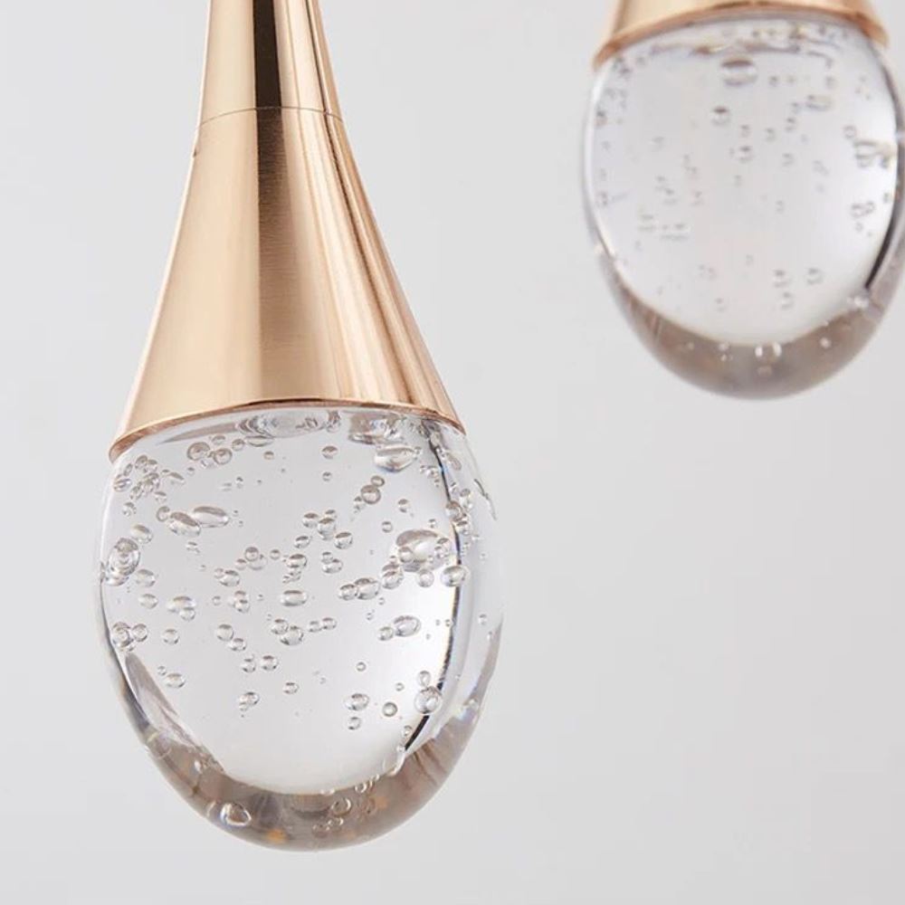 Lustre Pendente de Luxo em Gota Crystals - Decors