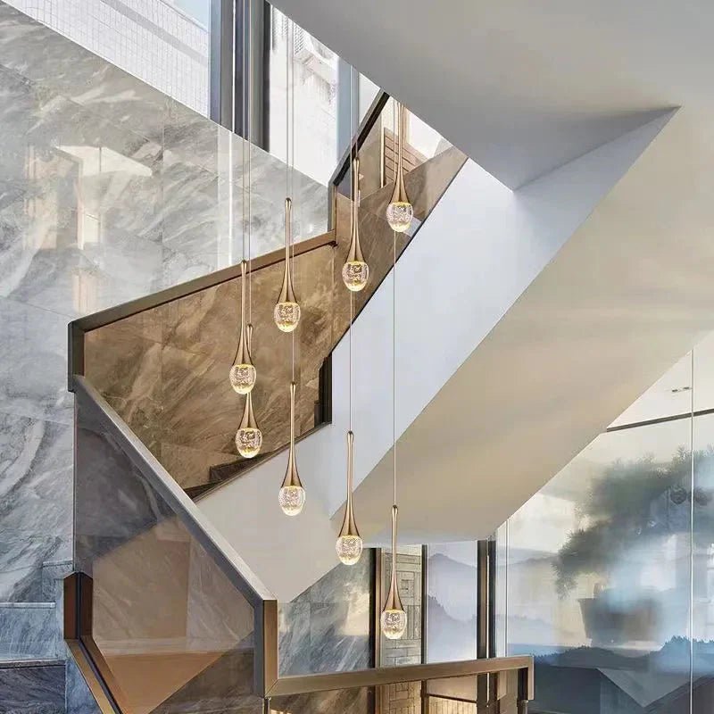 Lustre Pendente de Luxo em Gota Crystals - Decors