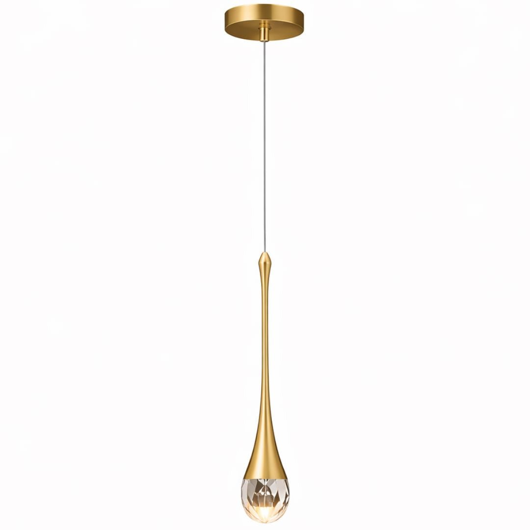 Lustre Pendente de Luxo em Gota Crystals - Decors