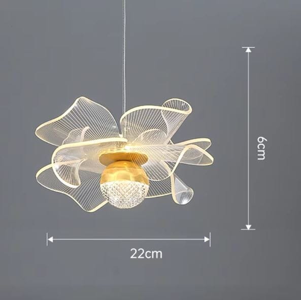 Lustre Pendente de Luxo Flower