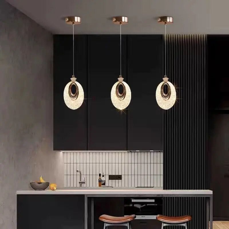 Lustre Pendente de Luxo Ônix Led - Decors