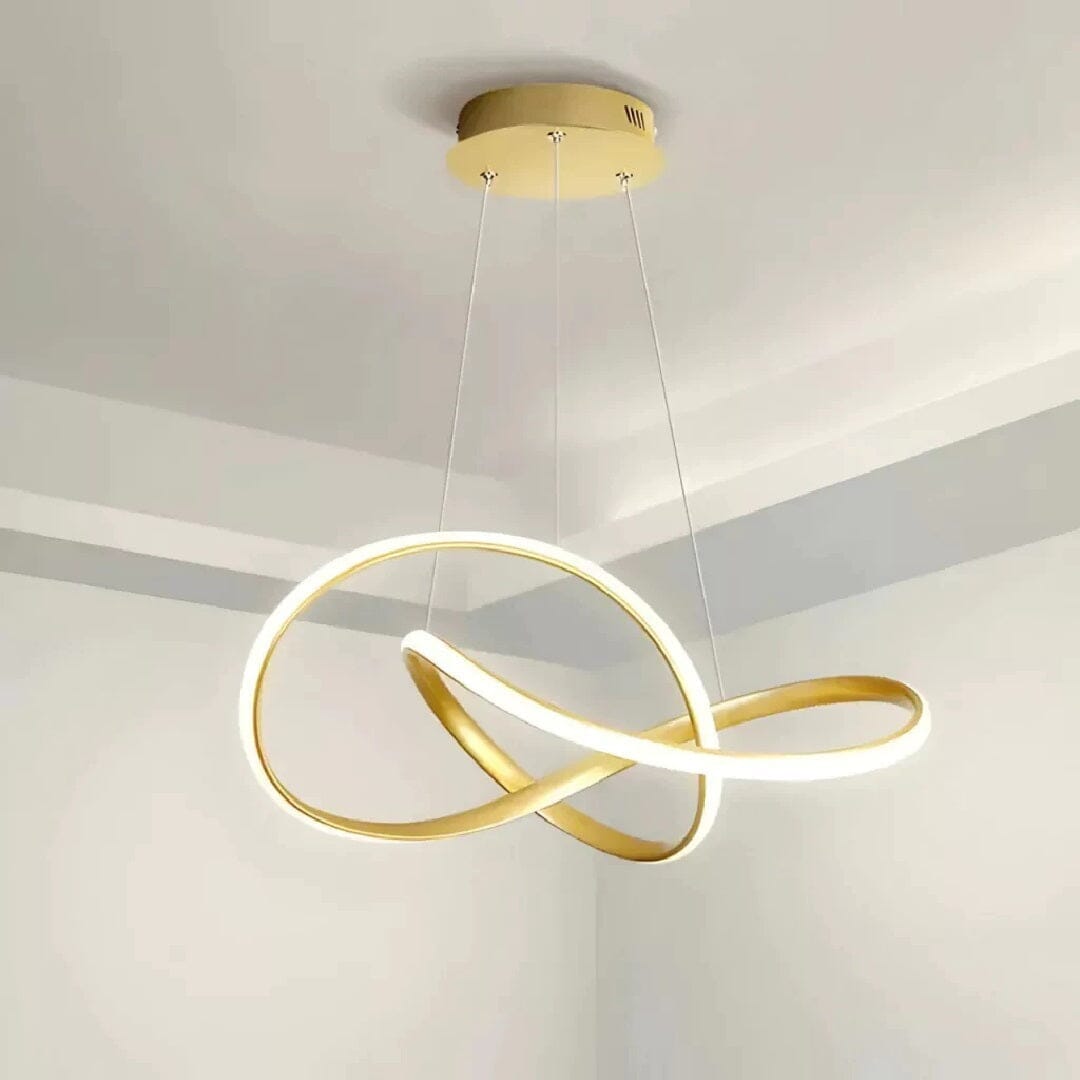 Lustre Pendente Elegance Twist em Led