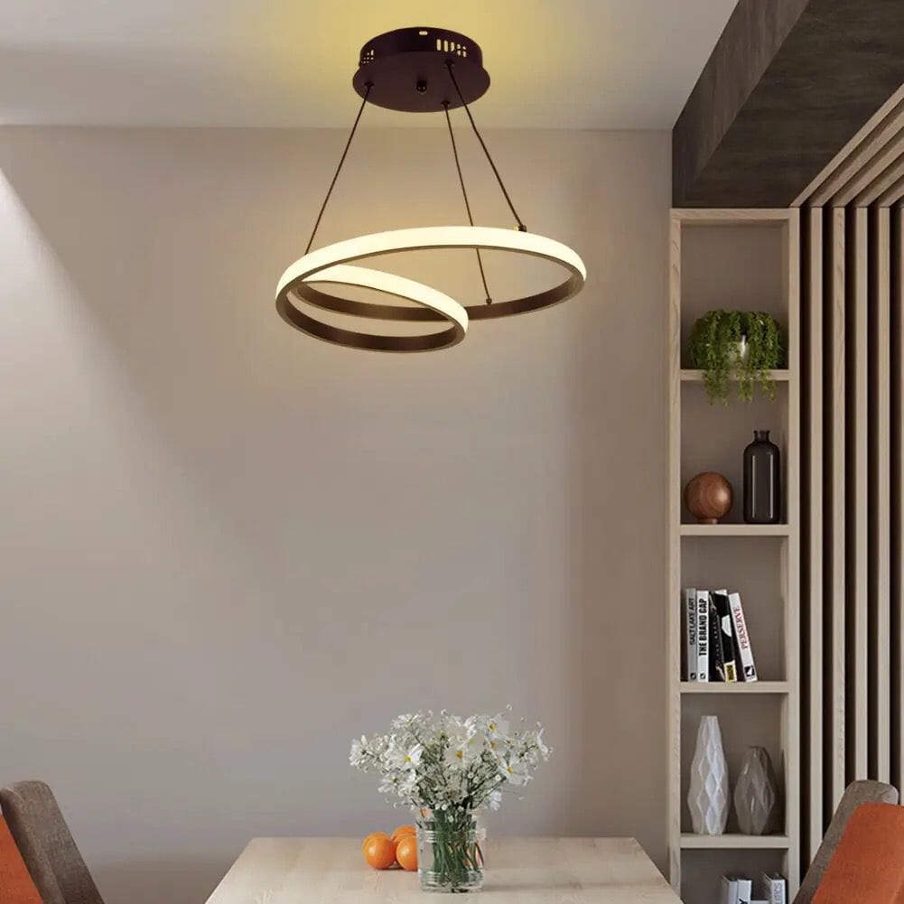Lustre Pendente Entrelaço Circular Led - Decors