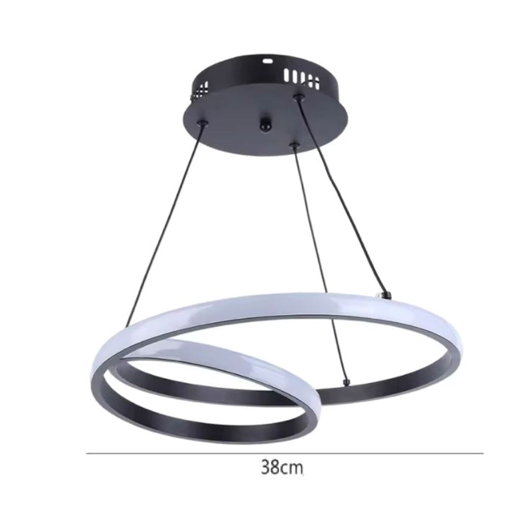 Lustre Pendente Entrelaço Circular Led - Decors