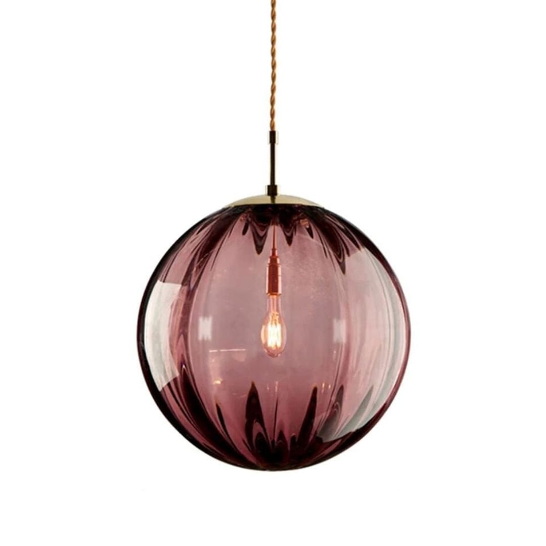 Lustre Pendente Esfera Bloom Glass - Decors