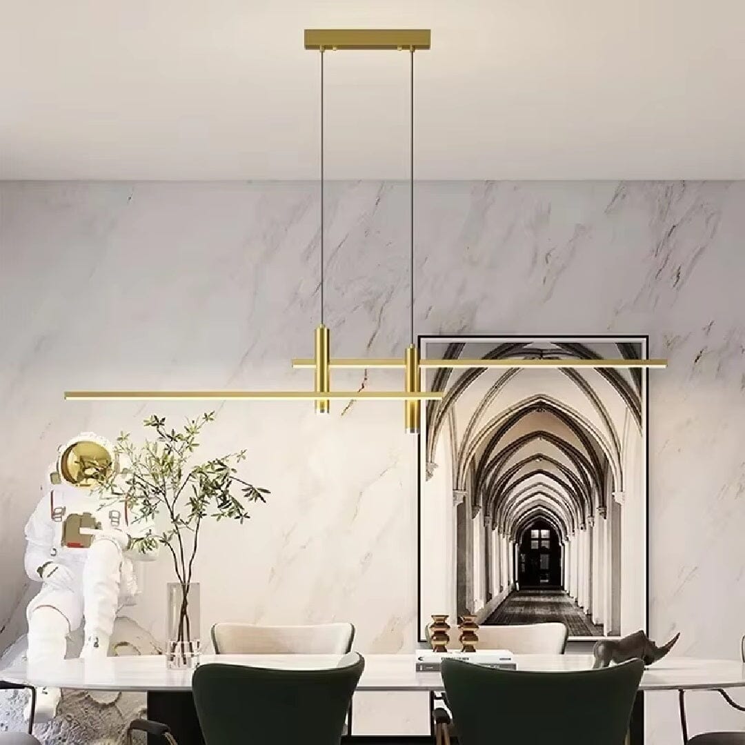 Lustre Pendente Linear Elegance em Led