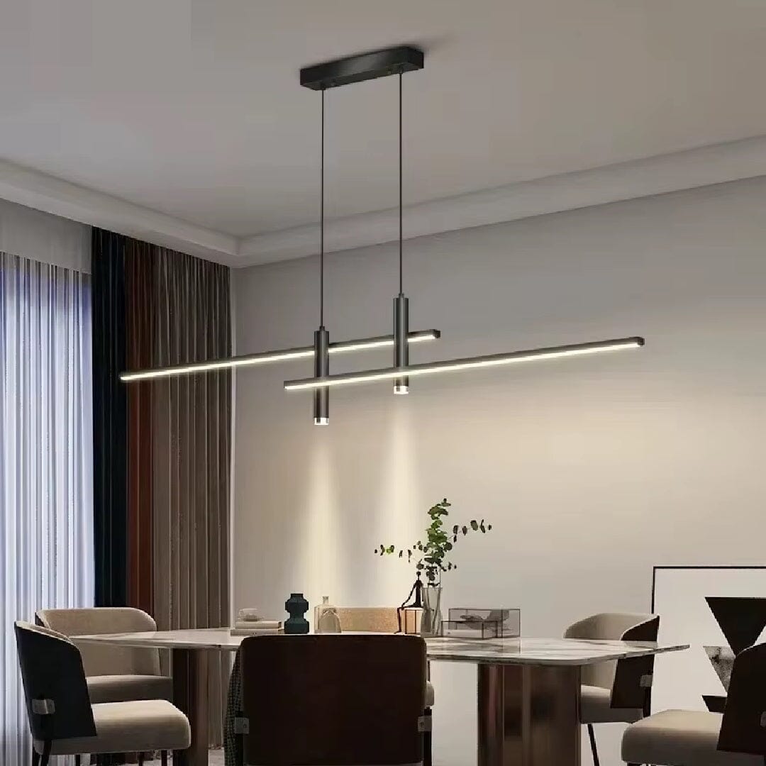 Lustre Pendente Linear Elegance em Led