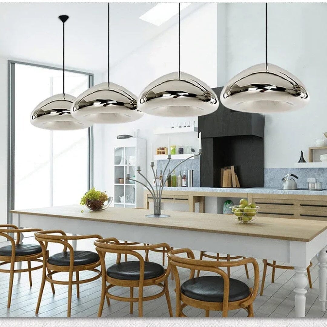 Lustre Pendente Luxuoso Void Luminous em Led 18cm