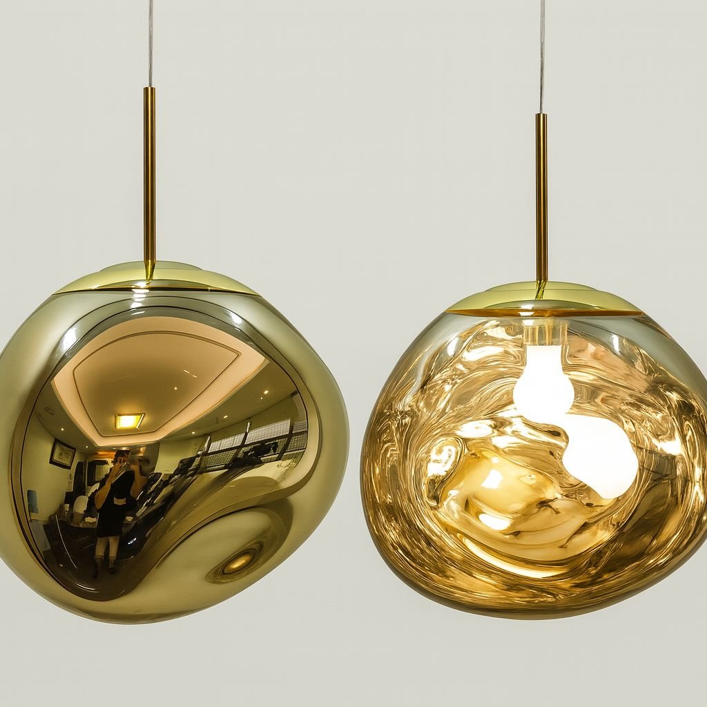 Lustre Pendente Luxuoso Lava Macaron Nórdico (Conj. Completo 04 Peças) - Decors