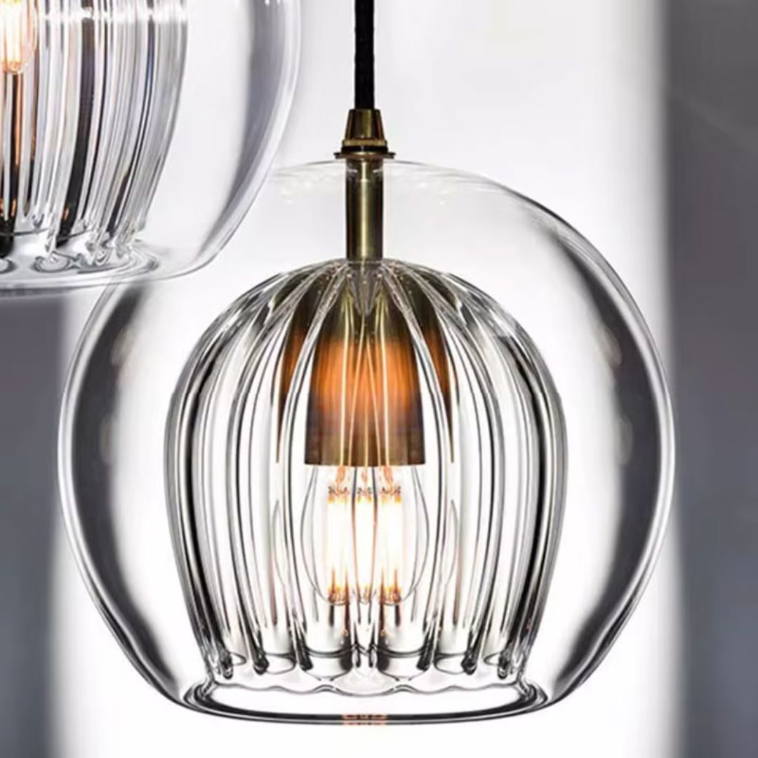 Lustre Pendente Luxuoso Vitreau