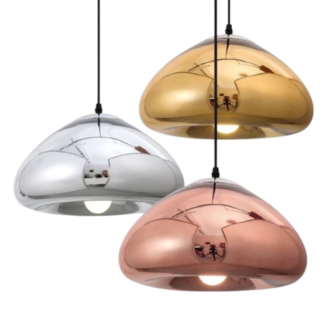 Lustre Pendente Luxuoso Void Luminous em Led 18cm