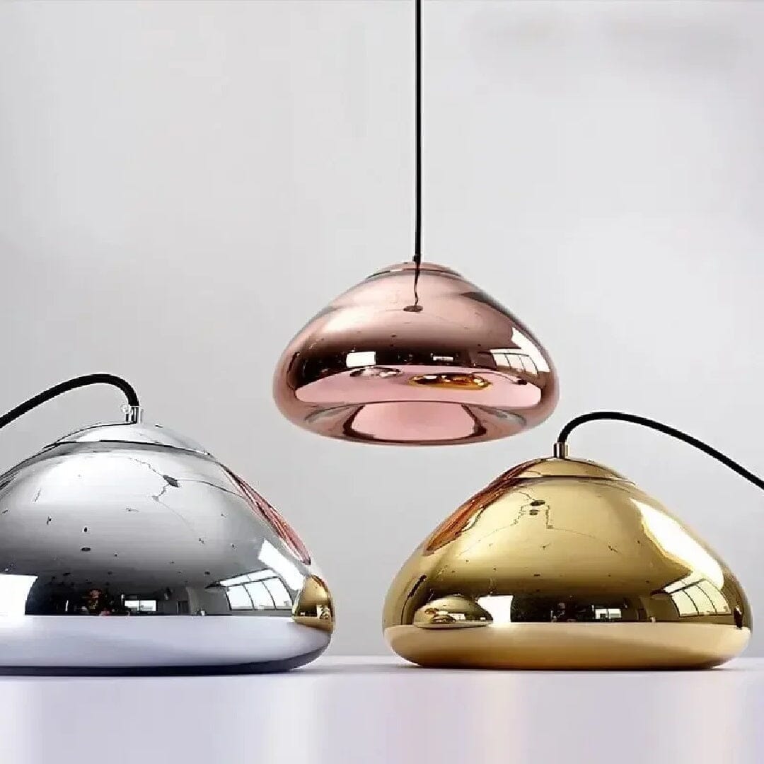 Lustre Pendente Luxuoso Void Luminous em Led 30cm - Decors