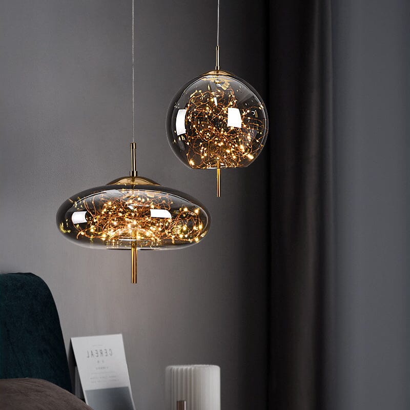 Lustre Pendente Nórdico Crystals Ceiling LED - Decors