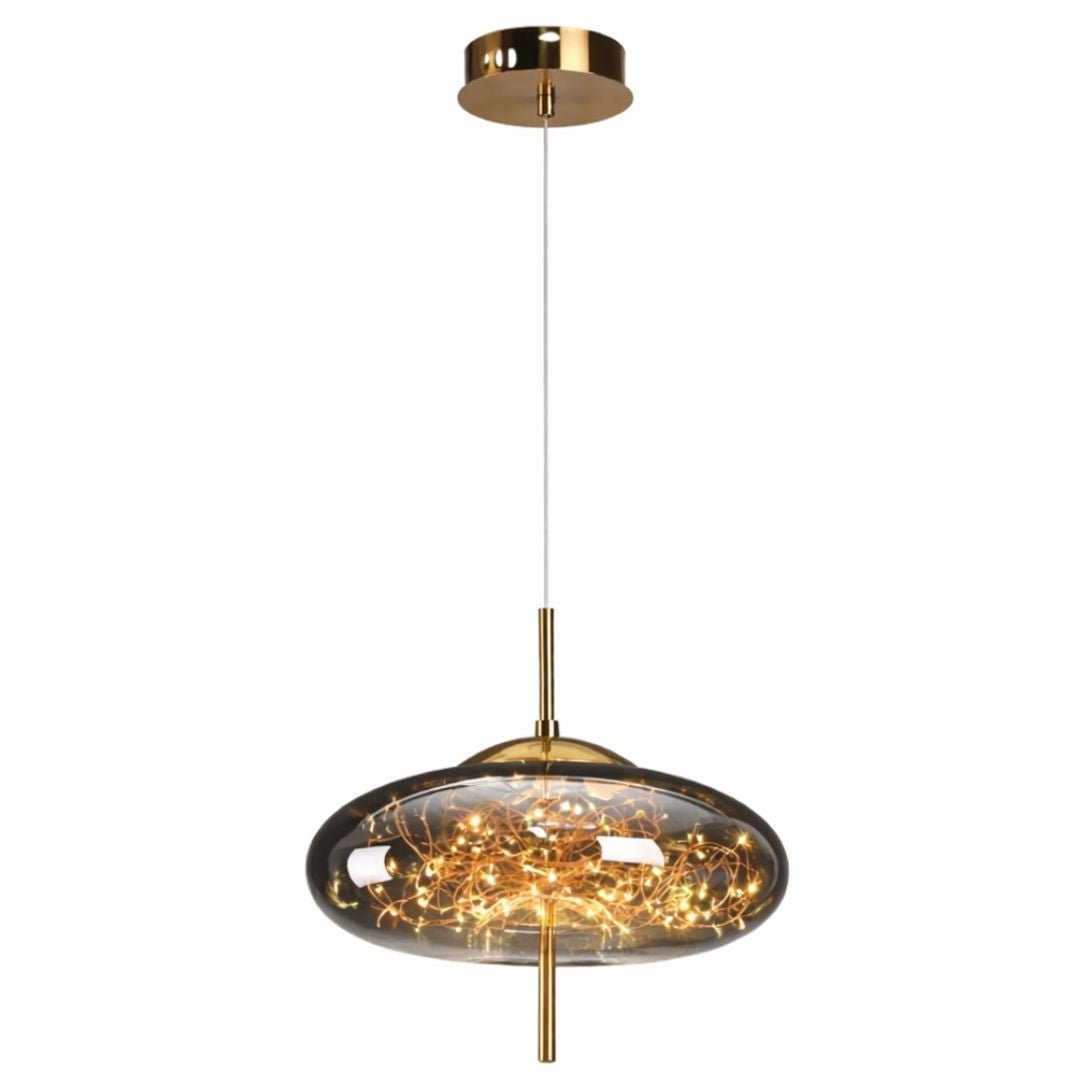 Lustre Pendente Nórdico Crystals Ceiling LED - Decors