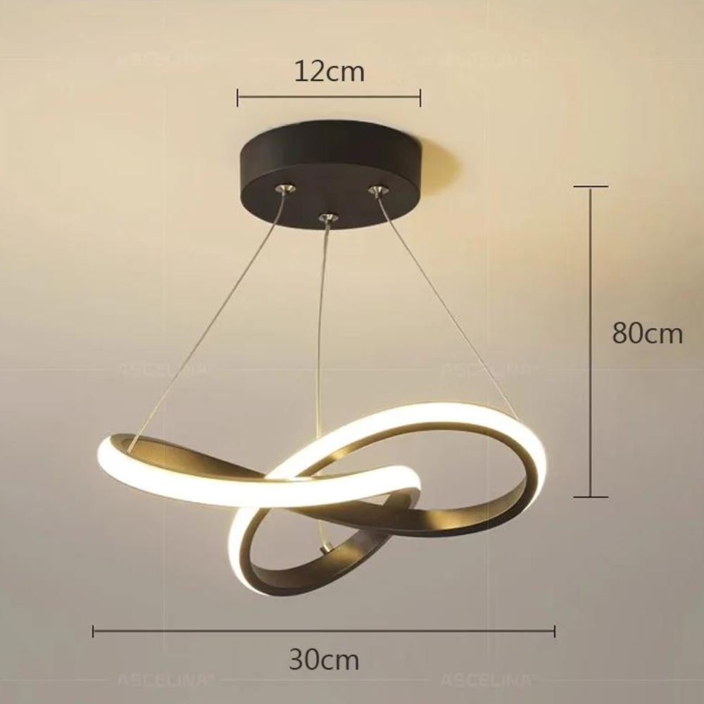 Lustre Pendente Oregon Led para Sala Quarto - Decors
