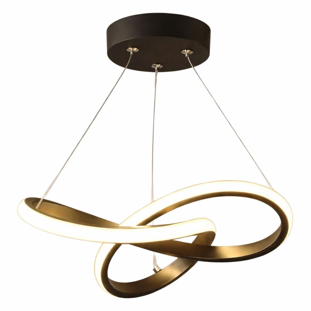Lustre Pendente Oregon Led para Sala Quarto - Decors